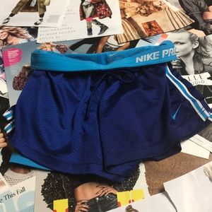 Women’s Nike Pro Combat Running Shorts!